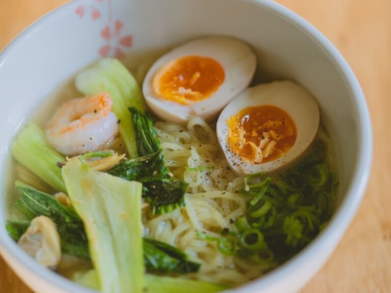 Indonesian Shrimp Ball Soup