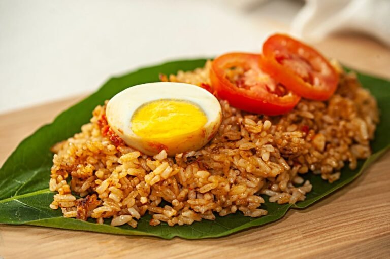 Indonesian Spiced Goat Fried Rice