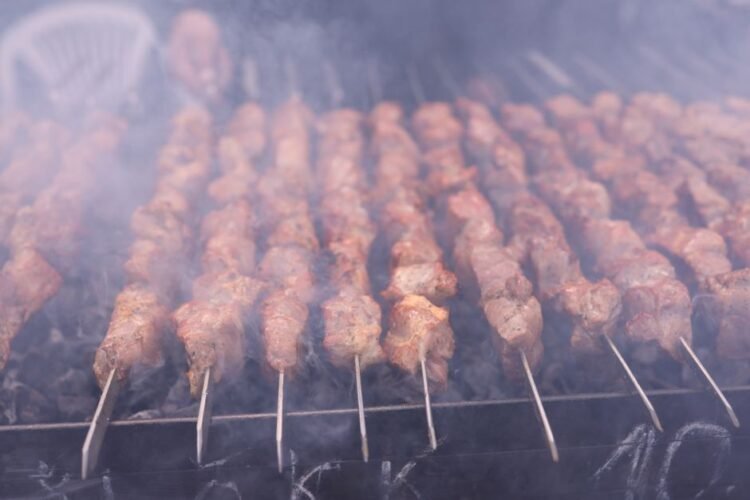 Iranian Sirloin Beef Skewer Kebab