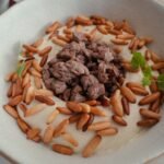 Iraqi Toasted Bread Yogurt Bowl with Chickpeas