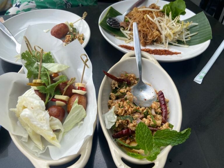 Isaan Style Pork Larb with Toasted Rice