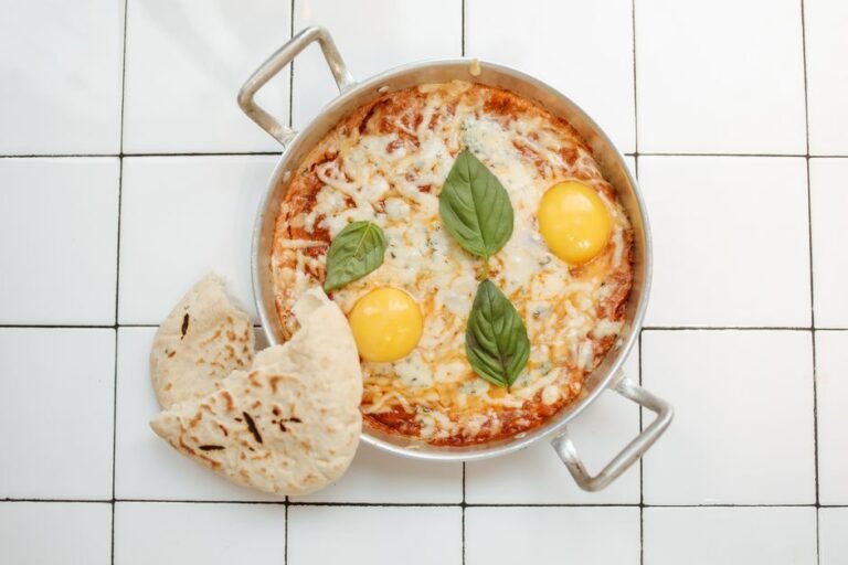 Italian Eggs Poached in Spicy Tomato Sauce