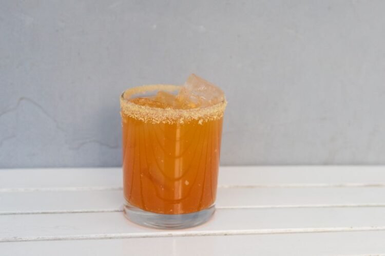 Jalisco Fermented Corn Drink with Lime and Lemon Ice