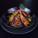 Japanese Braised Burdock Root and Carrot Stir-Fry