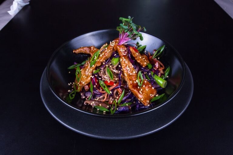 Japanese Braised Burdock Root and Carrot Stir-Fry