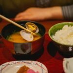 Japanese Chicken and Egg Drop Rice Soup