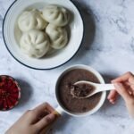 Japanese Red Bean Soup with Grilled Mochi