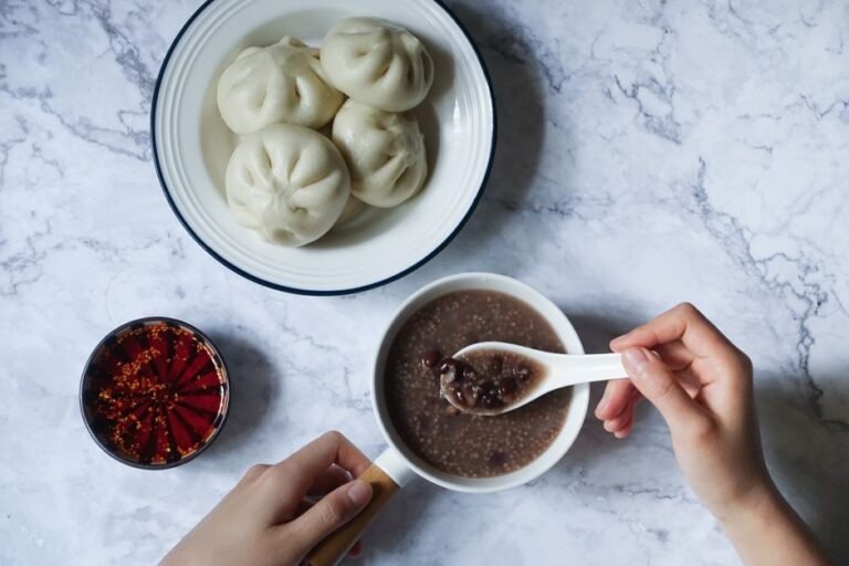 Japanese Red Bean Soup with Grilled Mochi