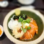 Japanese Salmon and Spinach Rice Porridge