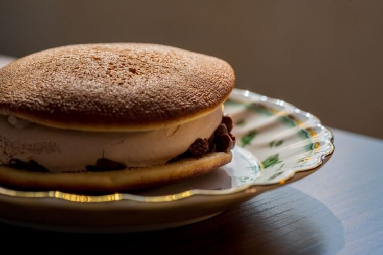 Japanese Sweet Red Bean Filled Pancake