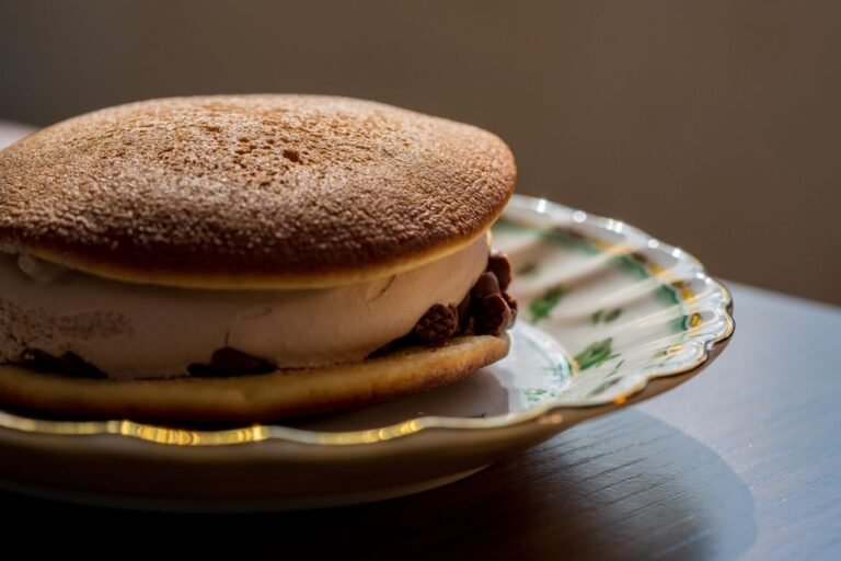 Japanese Sweet Red Bean Filled Pancake