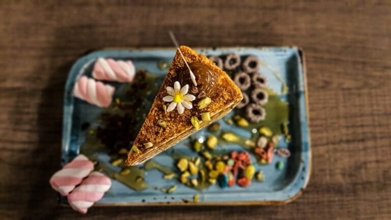 Jordanian Semolina Cake with Orange Blossom Syrup