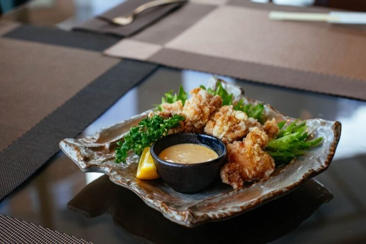 Karaage Lemon Garlic Chicken