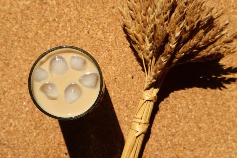 Kazakh Fermented Wheat Grain Summer Drink