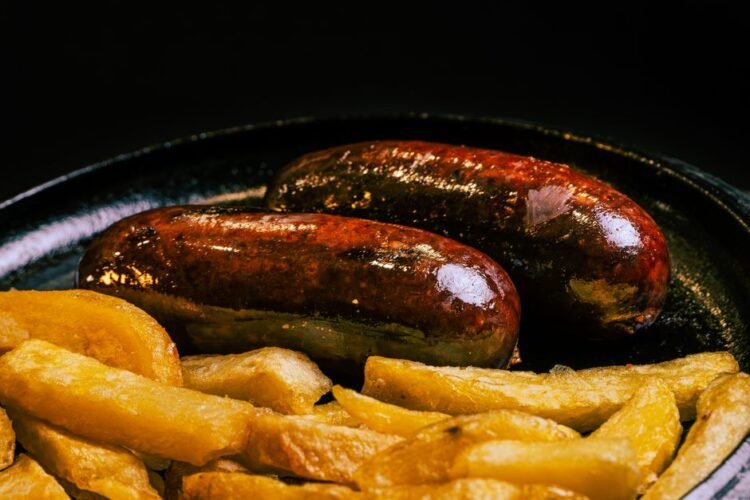 Kazakh Fried Offal and Potato Skillet