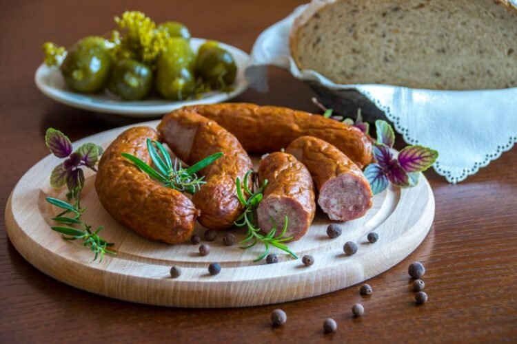 Kazakh Horse Meat Sausage with Cumin and Garlic