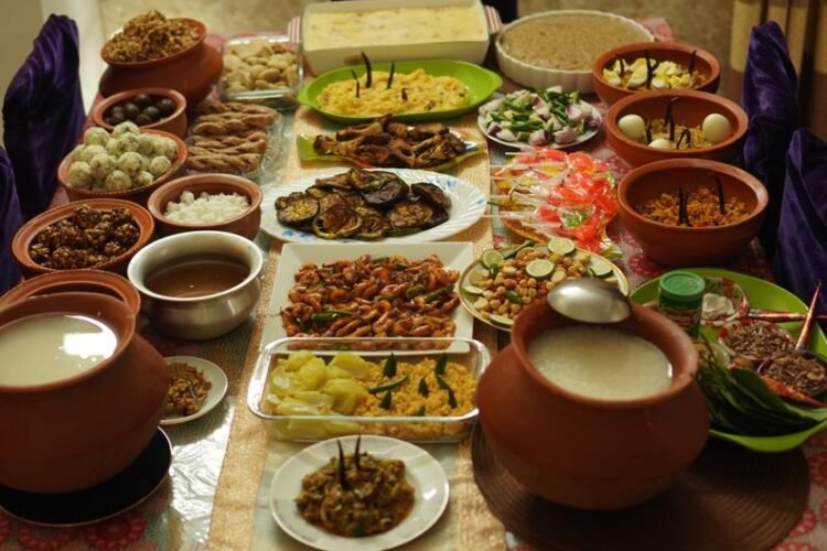 Kerala Banana Leaf Vegetarian Feast