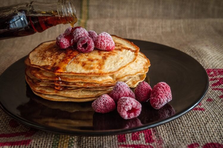 Kerala Lacy Rice Pancakes with Mild Coconut Fish Curry