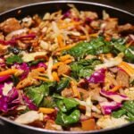Korean Beef and Rice Cake Stir-Fry