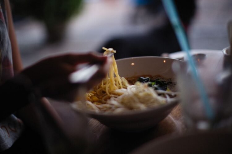 Korean Cold Soy Milk Noodle Soup