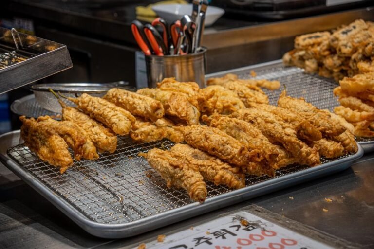 Korean Deep-Fried Snack Platter