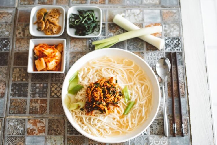 Korean Hand-Cut Knife Noodle Soup
