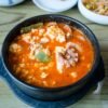 Korean Light Silken Tofu Stew with Clams