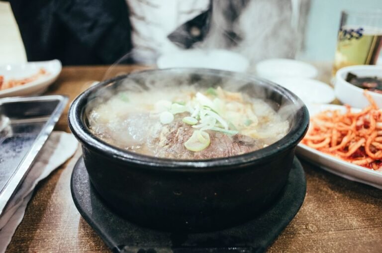 Korean Milky Ox Bone Soup