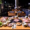 Korean Paper-Thin Beef Brisket Table Grill