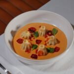 Kuwaiti Gabout Dumplings in Spiced Tomato Broth