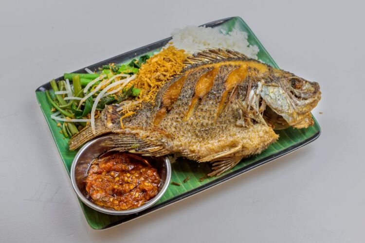 Lake Malawi Pan-Fried Chambo with Tomato Relish