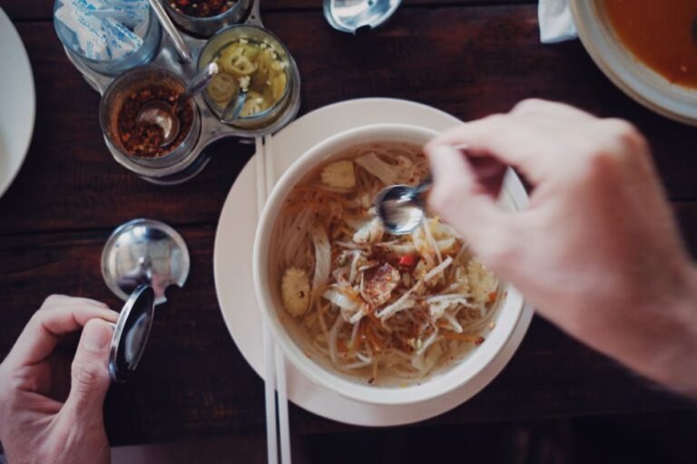 Lamongan-Style Chicken Soup with Turmeric Broth and Bean Curd Sheets