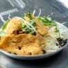Lao Crispy Rice Salad with Fermented Pork