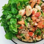 Lao Minced Meat Salad with Toasted Rice and Fresh Herbs