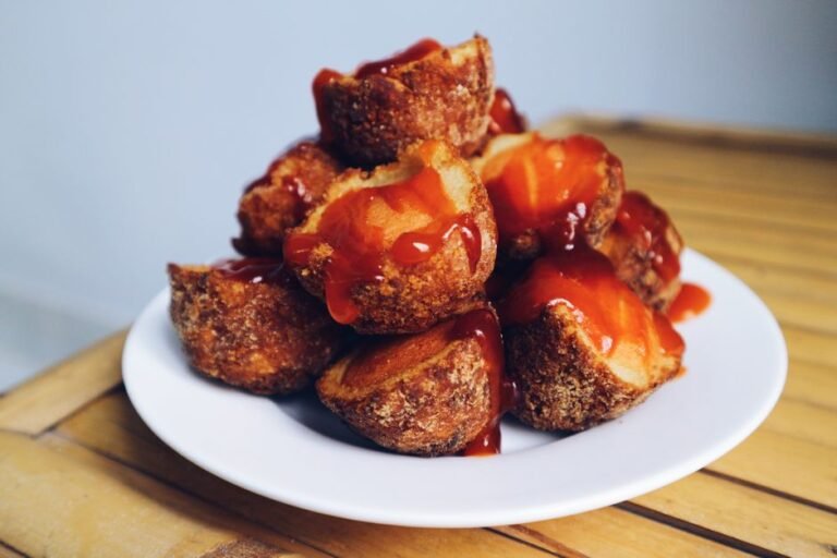 Liberian Cassava Dumplings with Spicy Pepper Sauce
