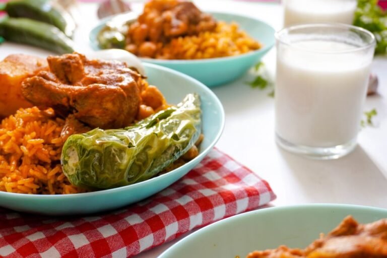 Liberian Jollof Rice with Chicken and Smoked Fish