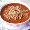 Liberian Palm Nut Soup with Smoked Fish and Greens