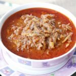 Liberian Palm Nut Soup with Smoked Fish and Greens