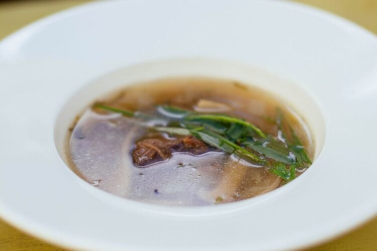 Liberian Pepper Soup with Goat Meat