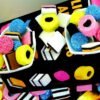 Licorice Egg White Candy