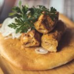 Macedonian Pork Flatbread with Onions and Eggs