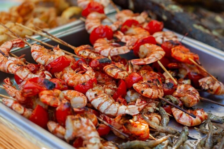 Malaga-Style Grilled Sardine Skewers with Smoked Paprika