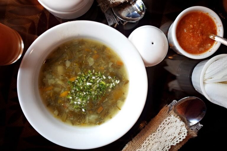 Malagasy Leafy Green and Tomato Soup
