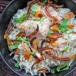 Malaysian Fragrant Saffron Chicken Rice