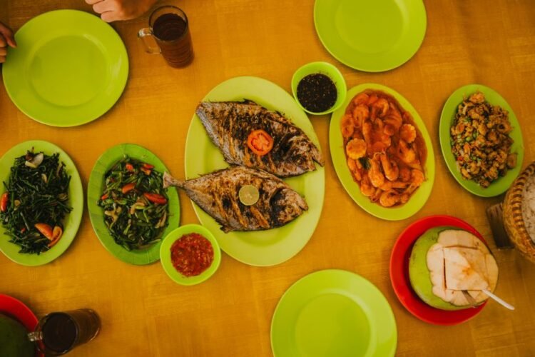 Malaysian Grilled Fish with Spiced Coconut Sambal