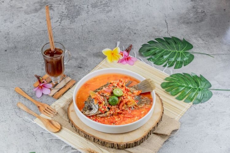 Malaysian Spicy Tomato Braised Fish