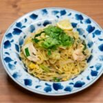 Malaysian Stir-Fried Yellow Noodles with Shrimp and Egg