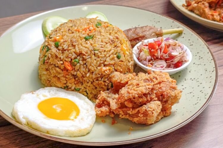 Malaysian Village-Style Fried Rice with Anchovies and Chilies
