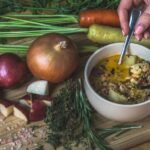Malian Sweet Potato and Collard Greens Groundnut Stew