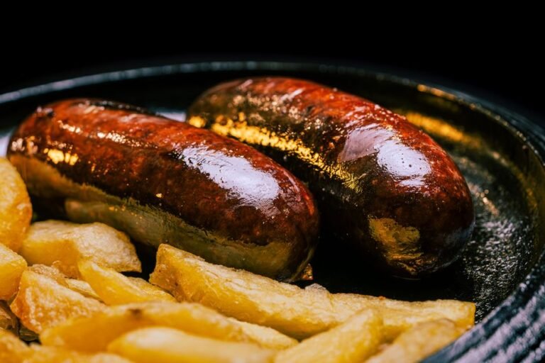 Martinican Creole Blood and Rice Sausage
